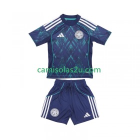 Camisolas de futebol Leicester City Criança Equipamento Alternativa 2025/26 Manga Curta